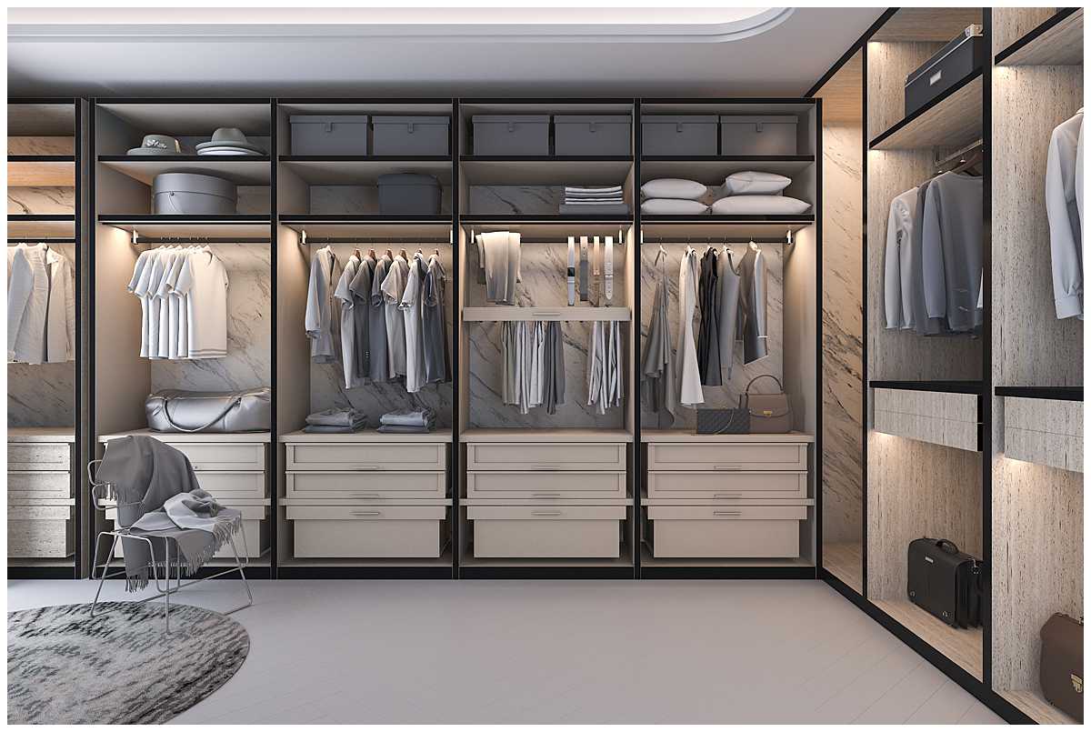 Creating Your Own Custom Walk-In Closet - WPL Interior Design